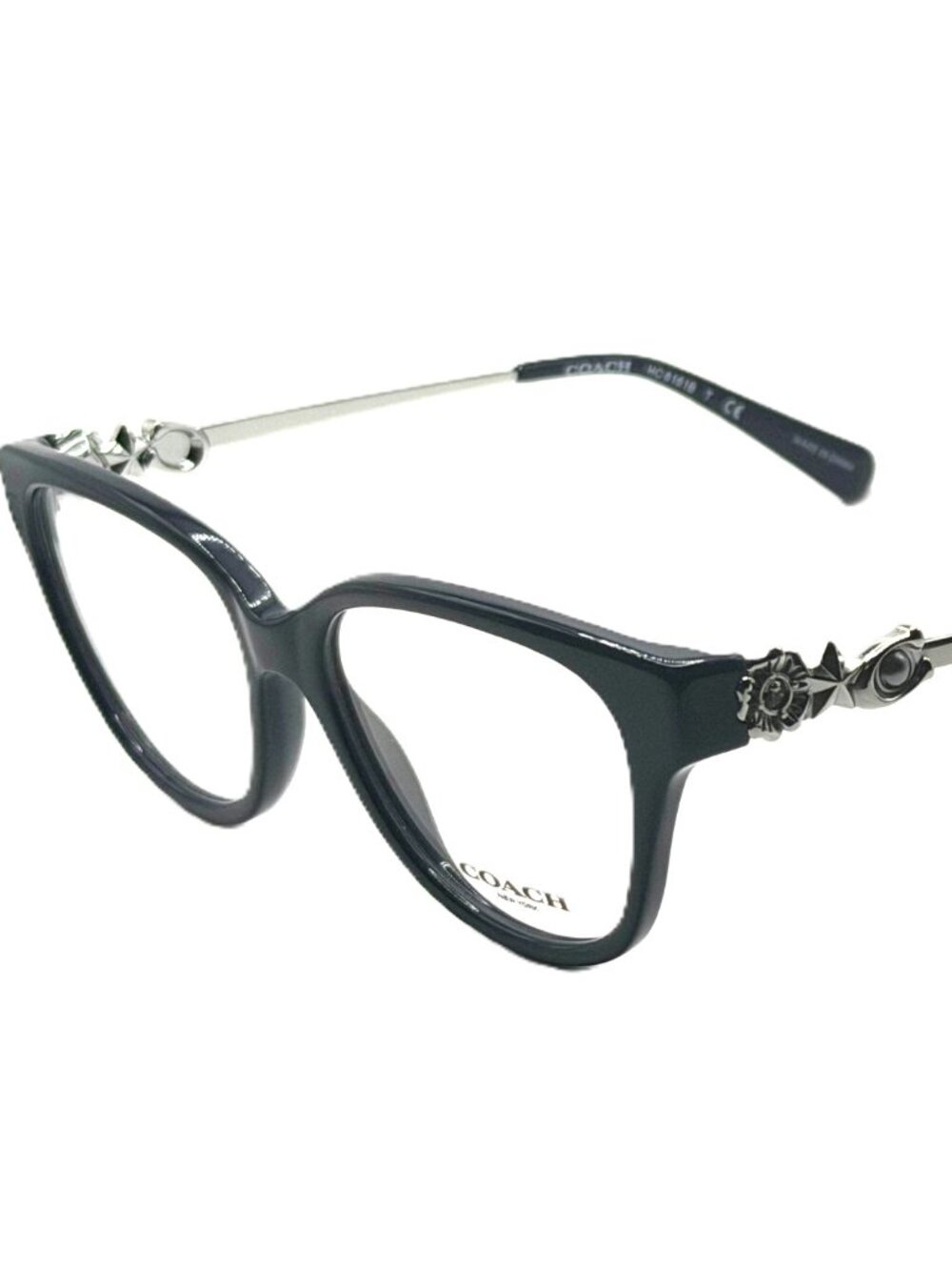 NEW COACH HC 6161B 5480 Solid Navy Women Eyeglasses 52mm 16 140